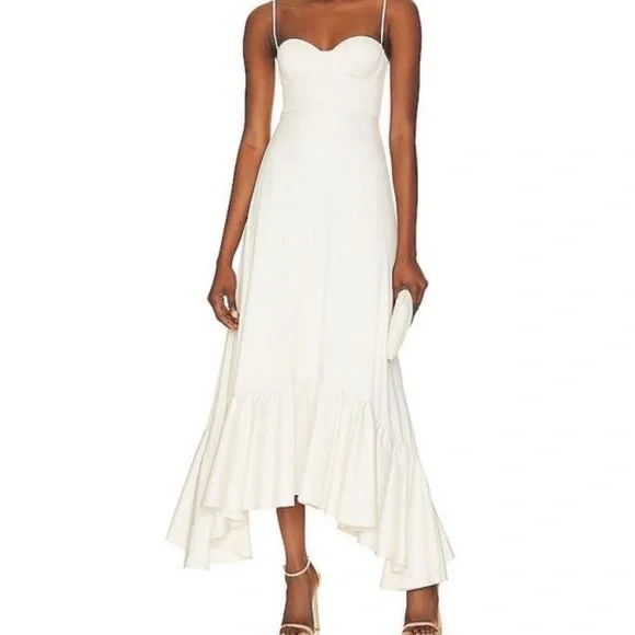 Lovers + Friends | Dresses | Revolve Lovers And Friends Sisa Maxi Dress In  Ivory Purchased On Revolve Nwt | Poshmark